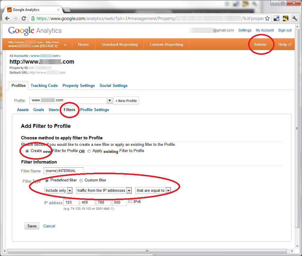 Filter traffic by IP